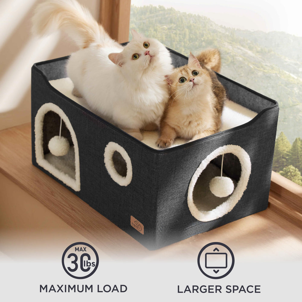 Bedsure détail du grattoir sisal protégeant meubles et stimulant le chat