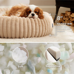 Bedsure texture de la fausse fourrure en gros plan douceur isolante