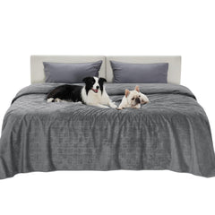 Bedsure housse face avant montrant protection et design moderne