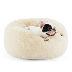 Bedsure lit donut face visible, confort moelleux et design apaisant