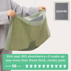 Bedsure détail de la surface absorbante montrant absorption rapide et pattes sèches