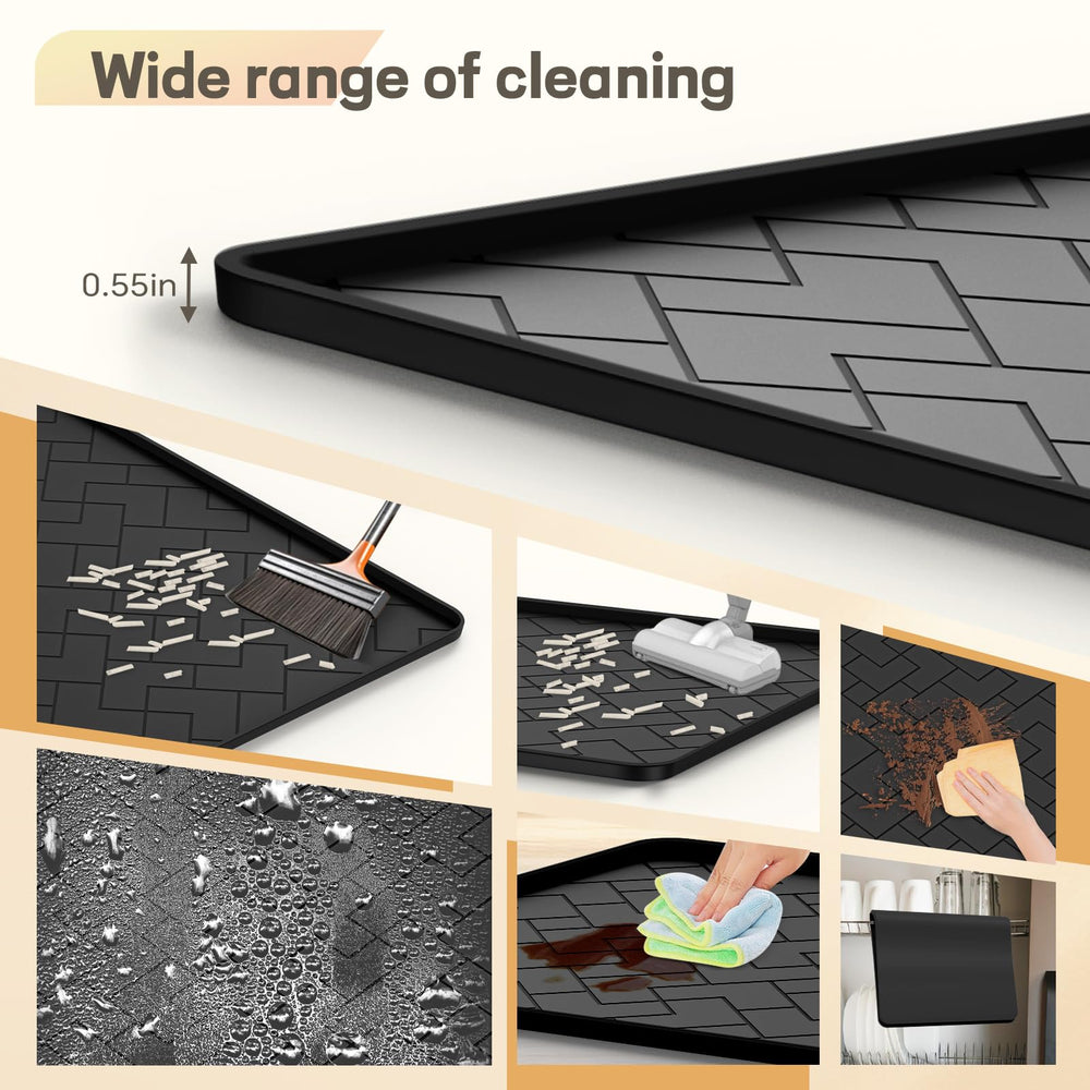 beenxmyy tapis utilisé sous gamelle protège le sol