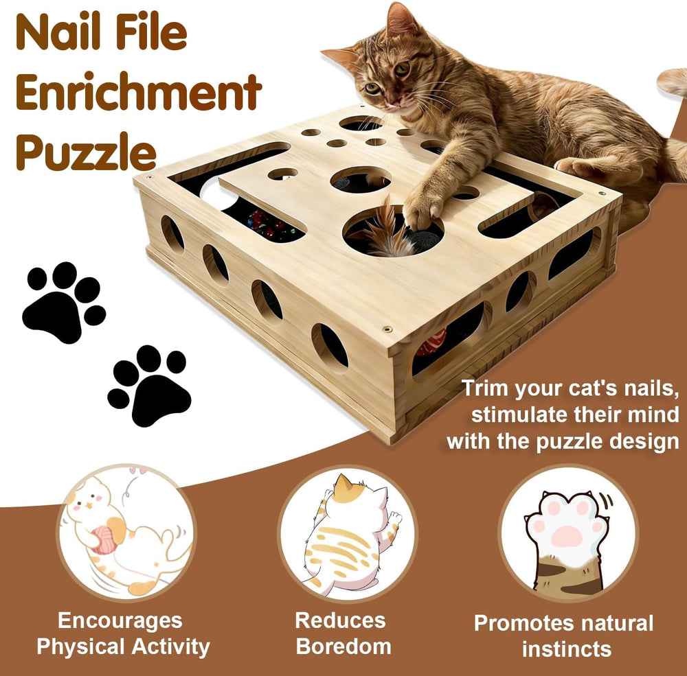 BEEUHLIL balles en mouvement stimulent chasse et jeu du chat