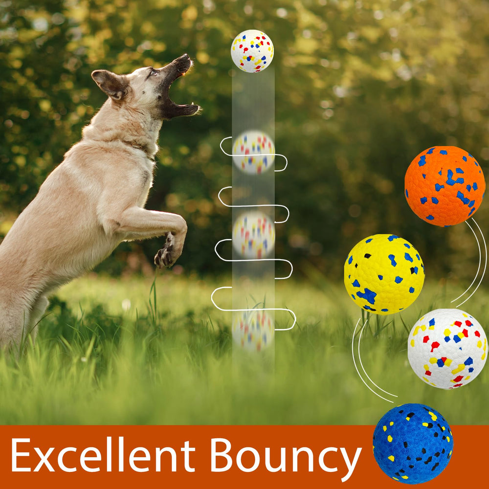 Beieverluck balles colorées sur herbe améliorant visibilité durant fetch