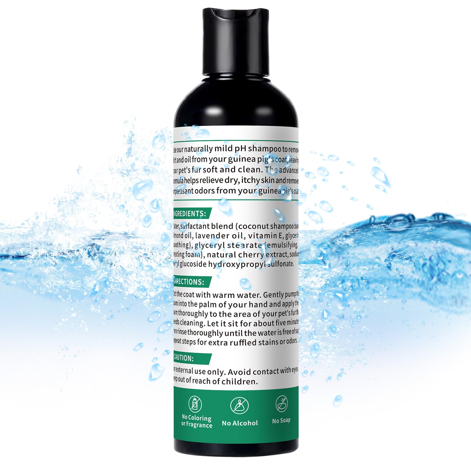 Beishiya texture mousse riche illustrant hydratation et rinçage facile