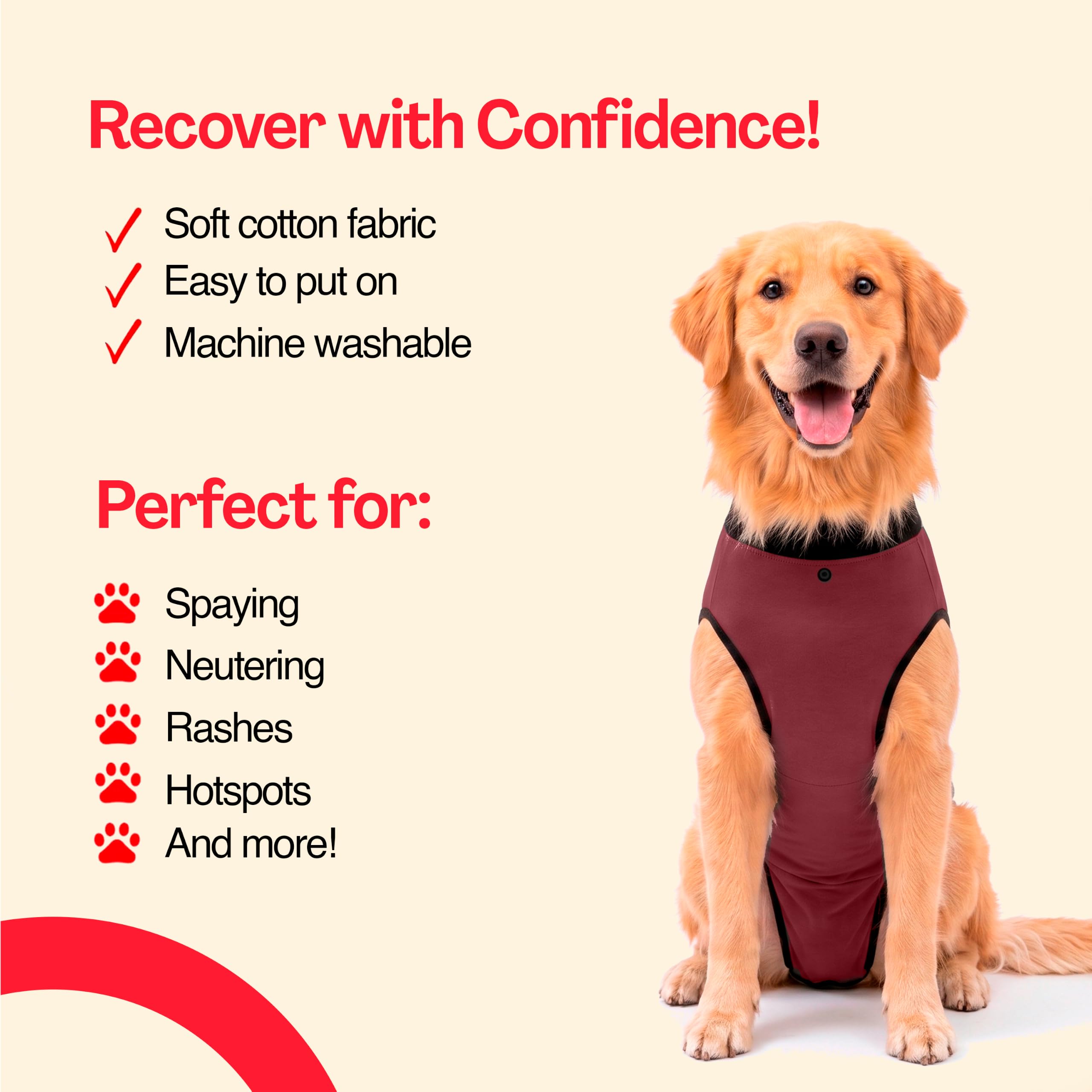 BellyGuard chien à l’extérieur utilisant la patte relevable pour pipi