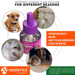 Beloved Pets recharge gros plan du liquide montrant texture sécurisante