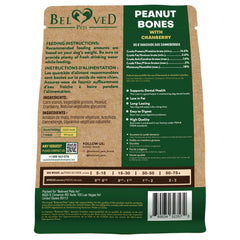 Beloved Pets gros plan texture du bâtonnet montrant mastication durable