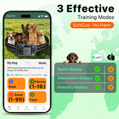 BenarLee application mobile affichant commandes et réglages intuitifs