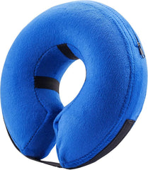 BENCMATE vue avant du collier bleu montrant protection confortable