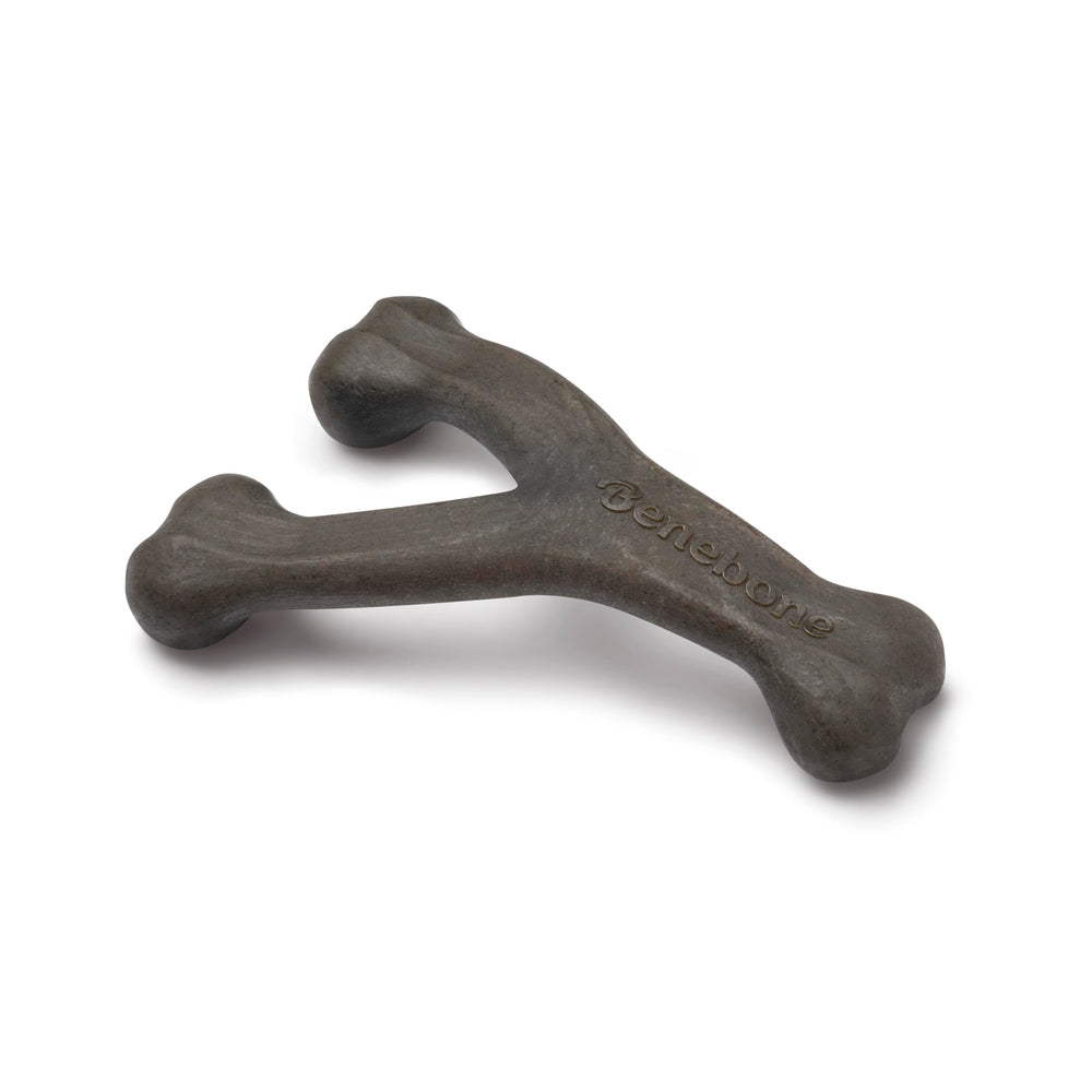 Benebone zoom sur la texture mettant en valeur les rainures utiles pour nettoyer dents