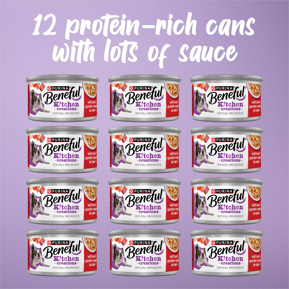 Beneful texture de la sauce riche qui hydrate le repas