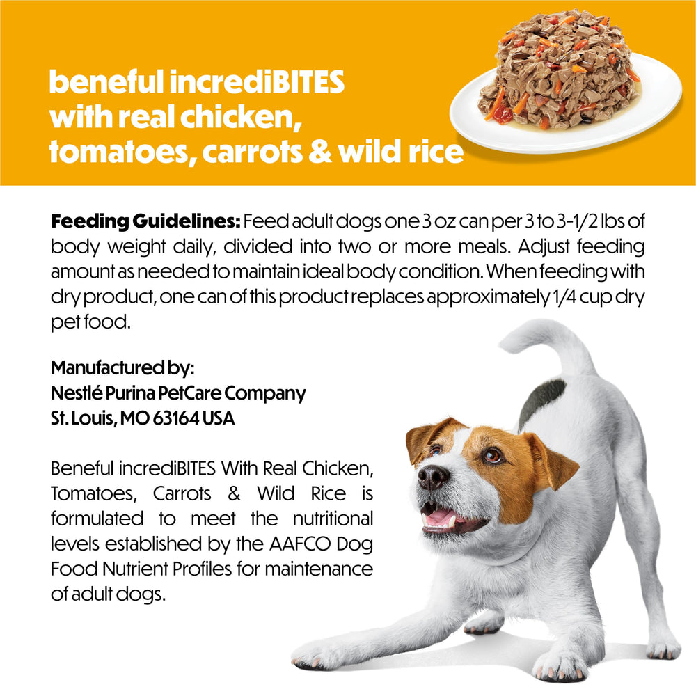 Beneful combinaison pâtée et croquettes montrant variété de textures