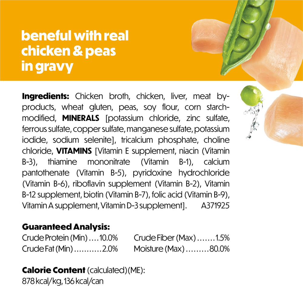 Beneful portion servie sur croquettes améliore hydratation et appétence
