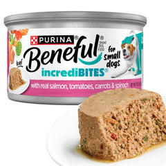 Beneful Purina boîte face, emballage clair et portion pratique