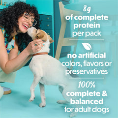 Beneful Purina boîtes empilées, stock pratique et gain de place