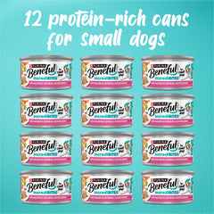Beneful Purina ingrédients visibles saumon et légumes pour saveur
