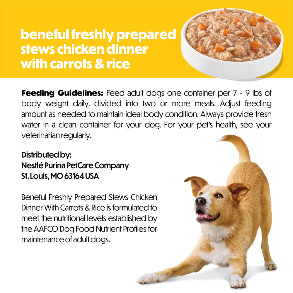 Beneful Purina étiquette produit affichant informations nutritionnelles claires