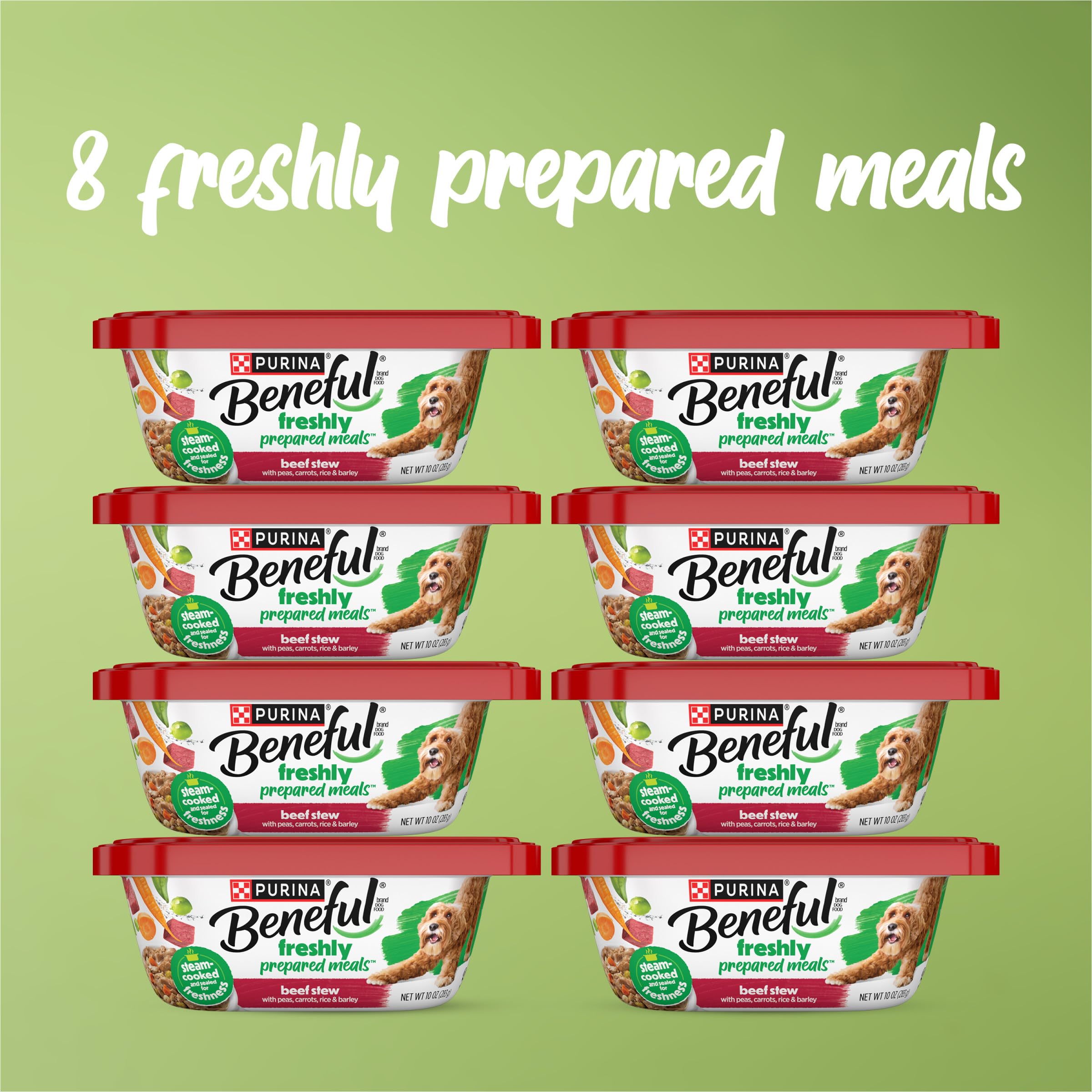 Beneful Purina gros plan sur morceaux de boeuf pour haute protéine