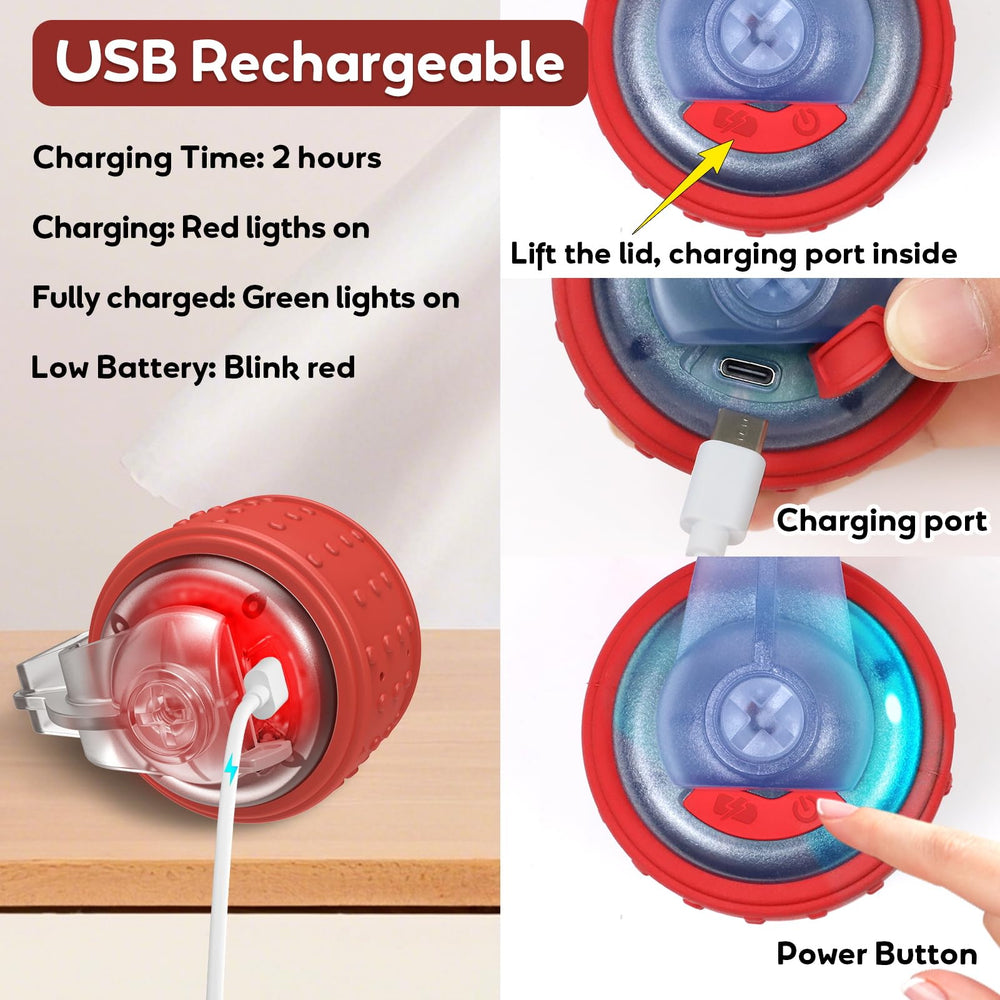BENTOPAL voyants LED et bouton montrant modes et facilité d'usage