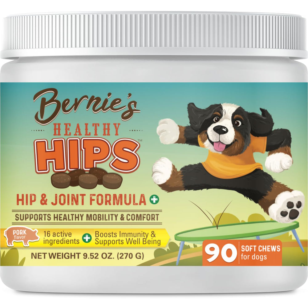 Bernie's packaging avant présentant 90 mastics et dosage clair