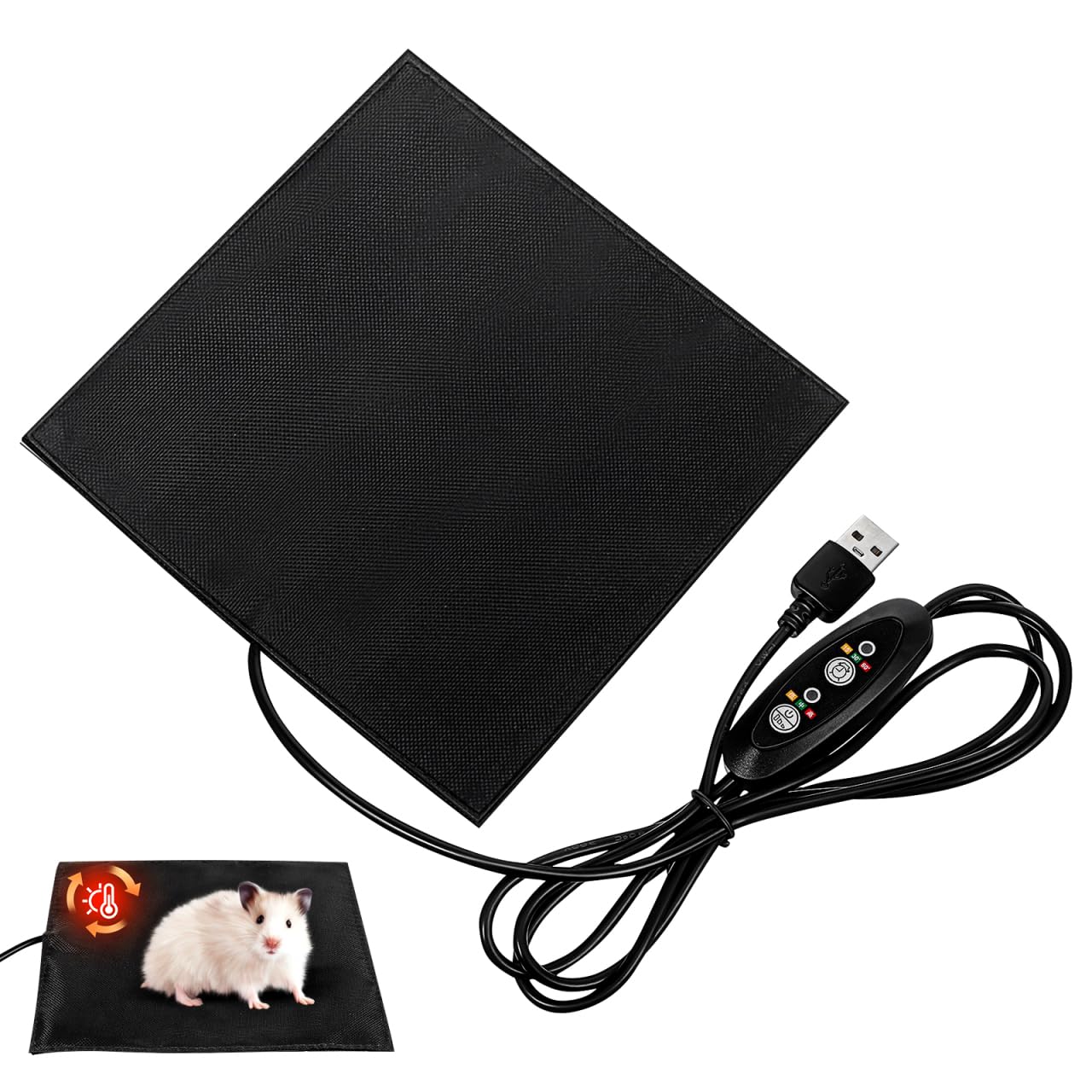 BESPORTBLE tapis avant montrant surface chaude et uniforme pour confort