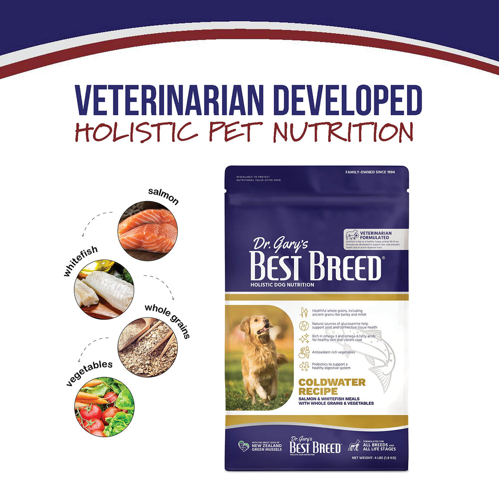 Best Breed bol servi montrant portion et appétence, bénéfice nutrition équilibrée