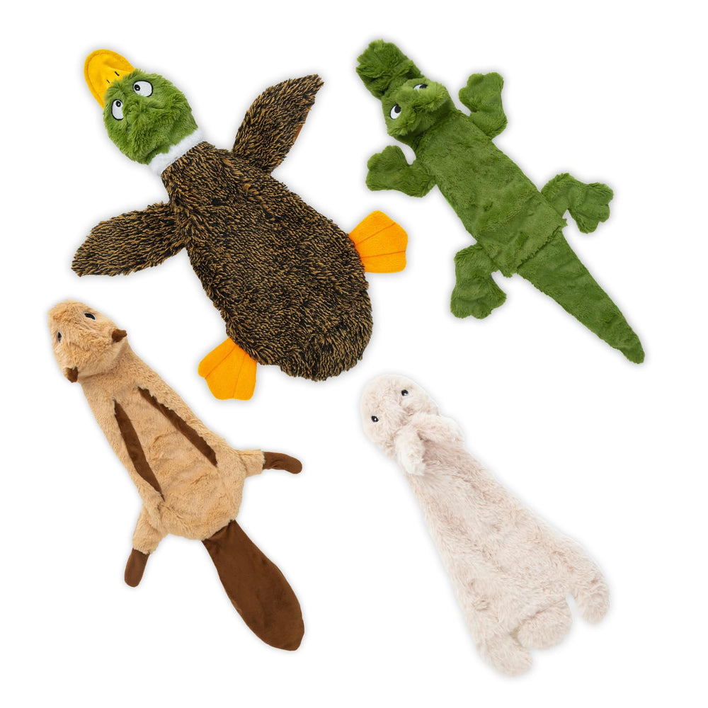 Best Pet Supplies vue avant du jouet medium montrant la forme et les couleurs, divertissement sûr