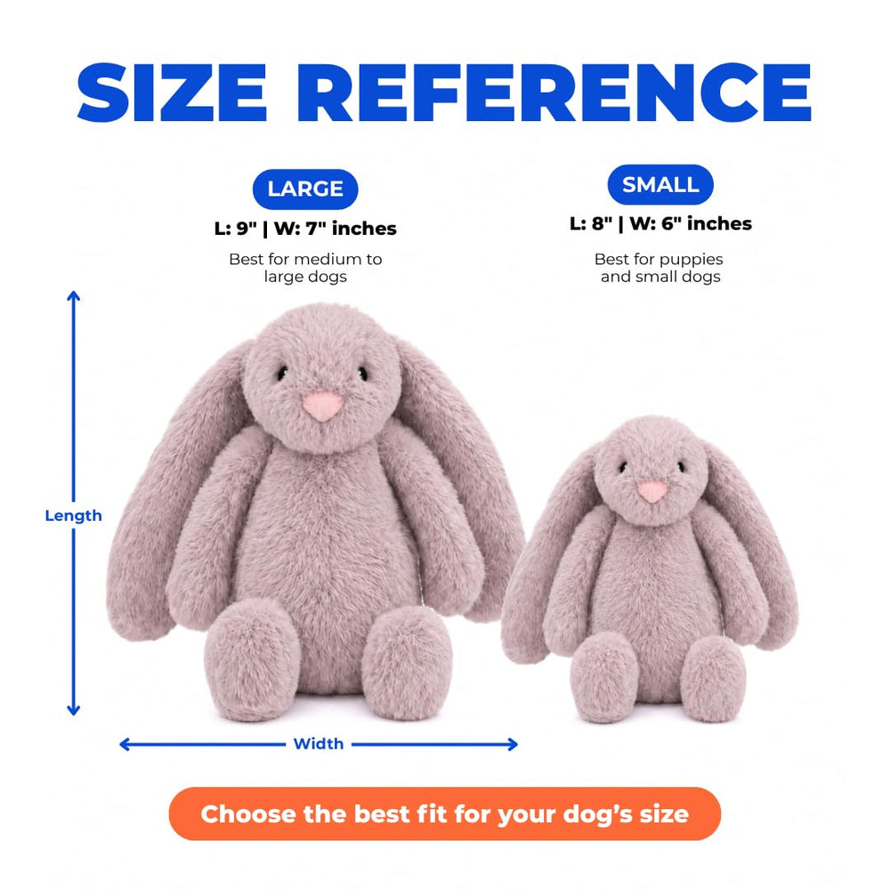 Best Pet Supplies bunny buddy chien en jeu illustrant stimulation et divertissement