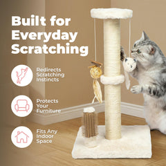Best Pet Supplies Catify gros plan sisal durable pour griffage efficace