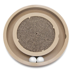 Best Pet Supplies Catify Spin n' Scratch face avant montrant design compact et discret