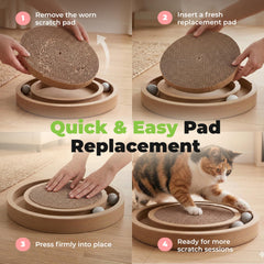 Best Pet Supplies détail double face, doublement de la durée d'utilisation