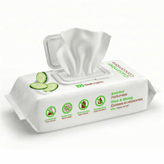Best Pet Supplies emballage avant montrant 100 lingettes pour une conservation pratique
