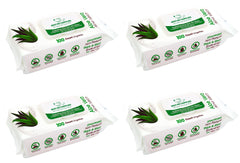 Best Pet Supplies emballage avant montrant 100 lingettes et bénéfice praticité