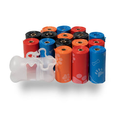 Best Pet Supplies emballage avant montrant 240 sacs et couleurs assorties, pratique