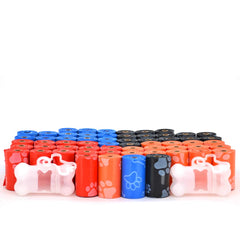 Best Pet Supplies emballage rouleau montrant quantité et couleurs, pratique