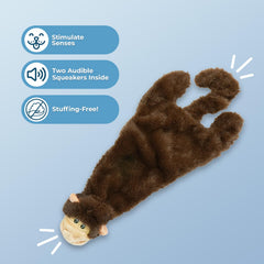 Best Pet Supplies profil du Monkey&Squirrel montrant la forme animale et prises de morsure sécurisées