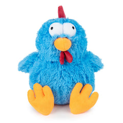 Best Pet Supplies Mrs. Cluck face avant montrant design attrayant et couleur bleue