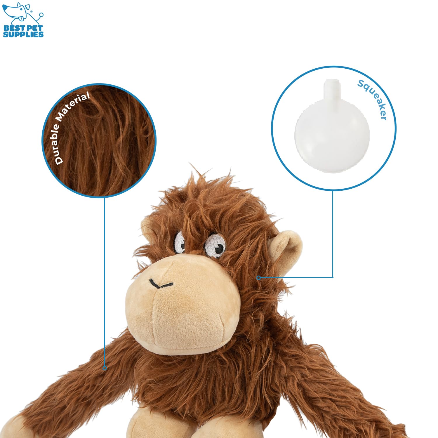 Best Pet Supplies O-Hug-Atan chiot jouant illustrant stimulation sonore et amusement