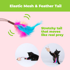 Best Pet Supplies chat en train de chasser la souris, stimule l'activité