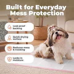 Best Pet Supplies gros plan surface absorbante pour séchage rapide et confort