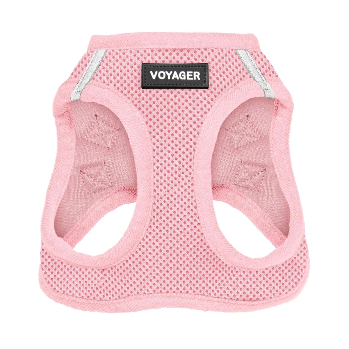 Best Pet Supplies harnais rose vue avant montrant coupe confortable