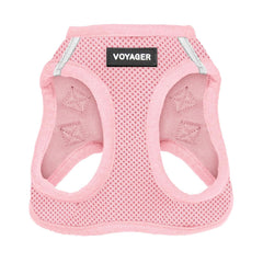 Best Pet Supplies harnais rose vue avant montrant coupe confortable