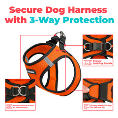 Best Pet Supplies gros plan sur la maille air mesh respirante pour confort