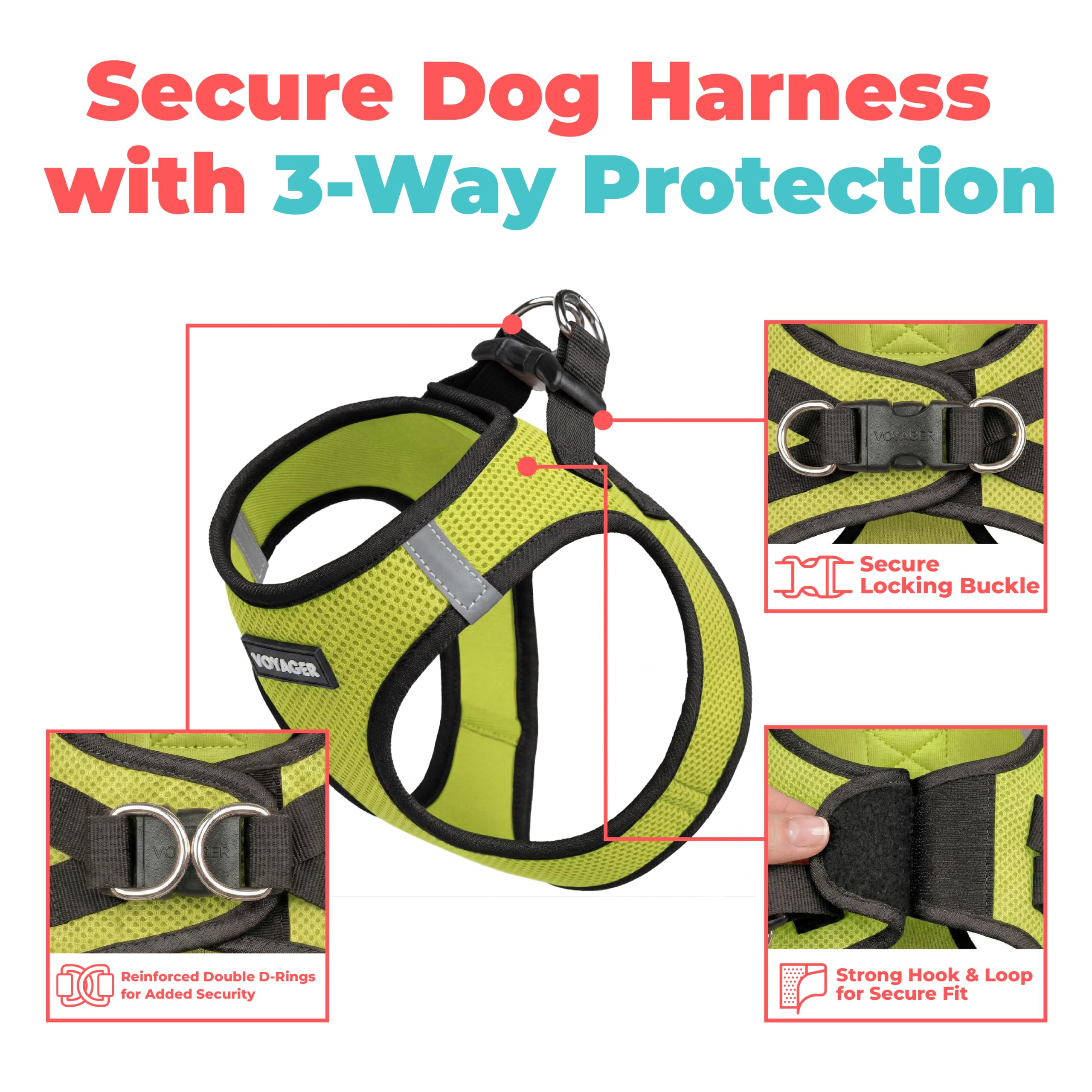 Best Pet Supplies aperçu de la maille air mesh respirante confort accru