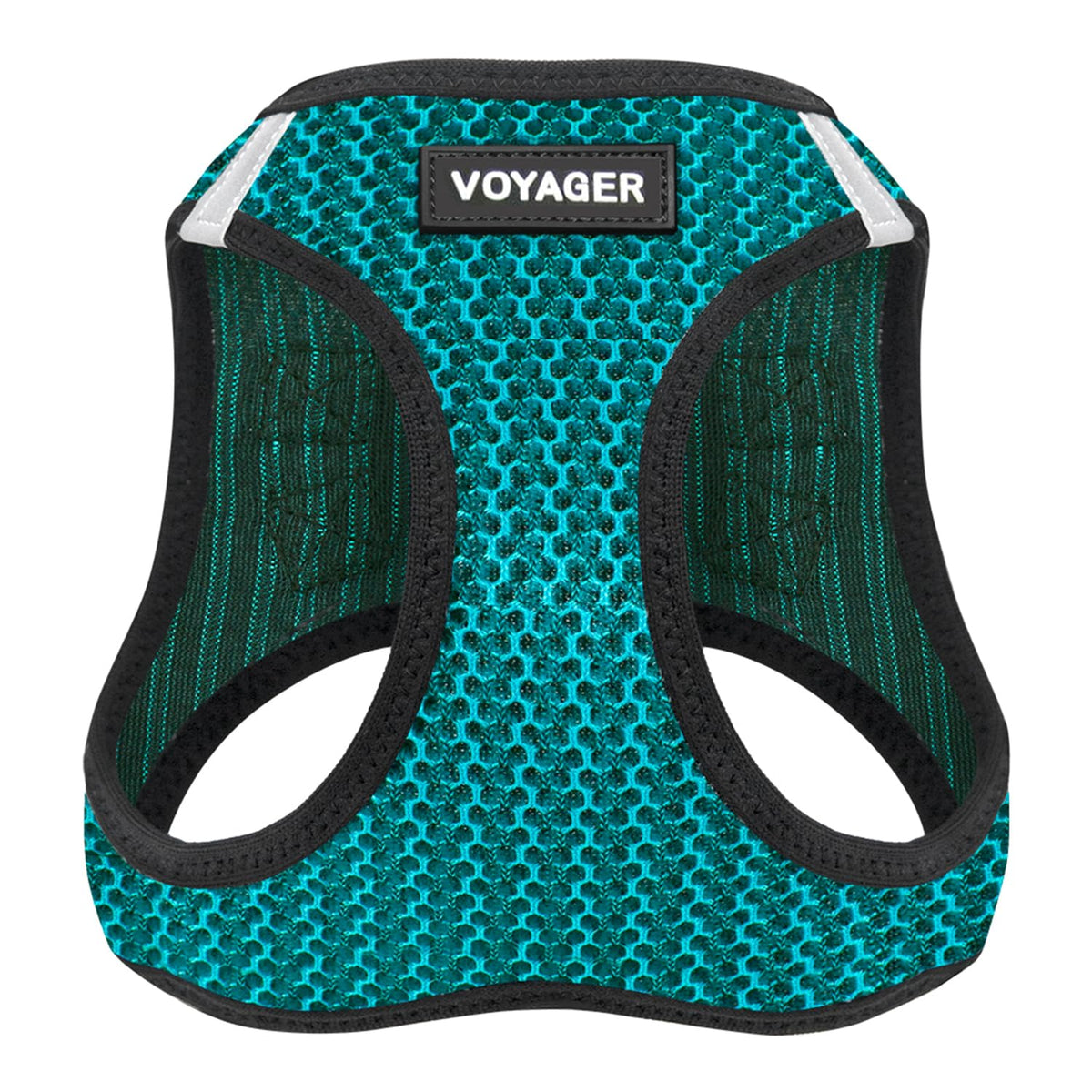 Best Pet Supplies harnais face avant turquoise, design confortable et ajustable