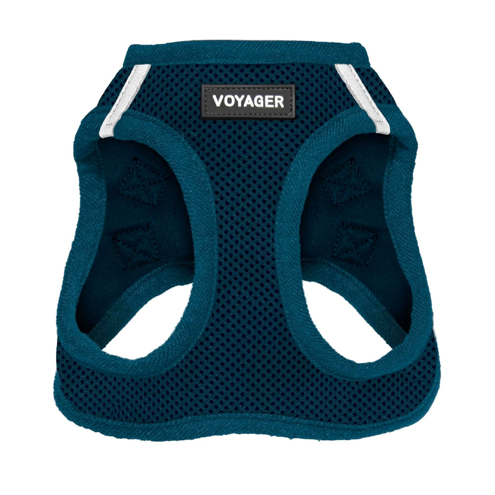 Best Pet Supplies harnais Voyager face avant montrant coupe et maintien