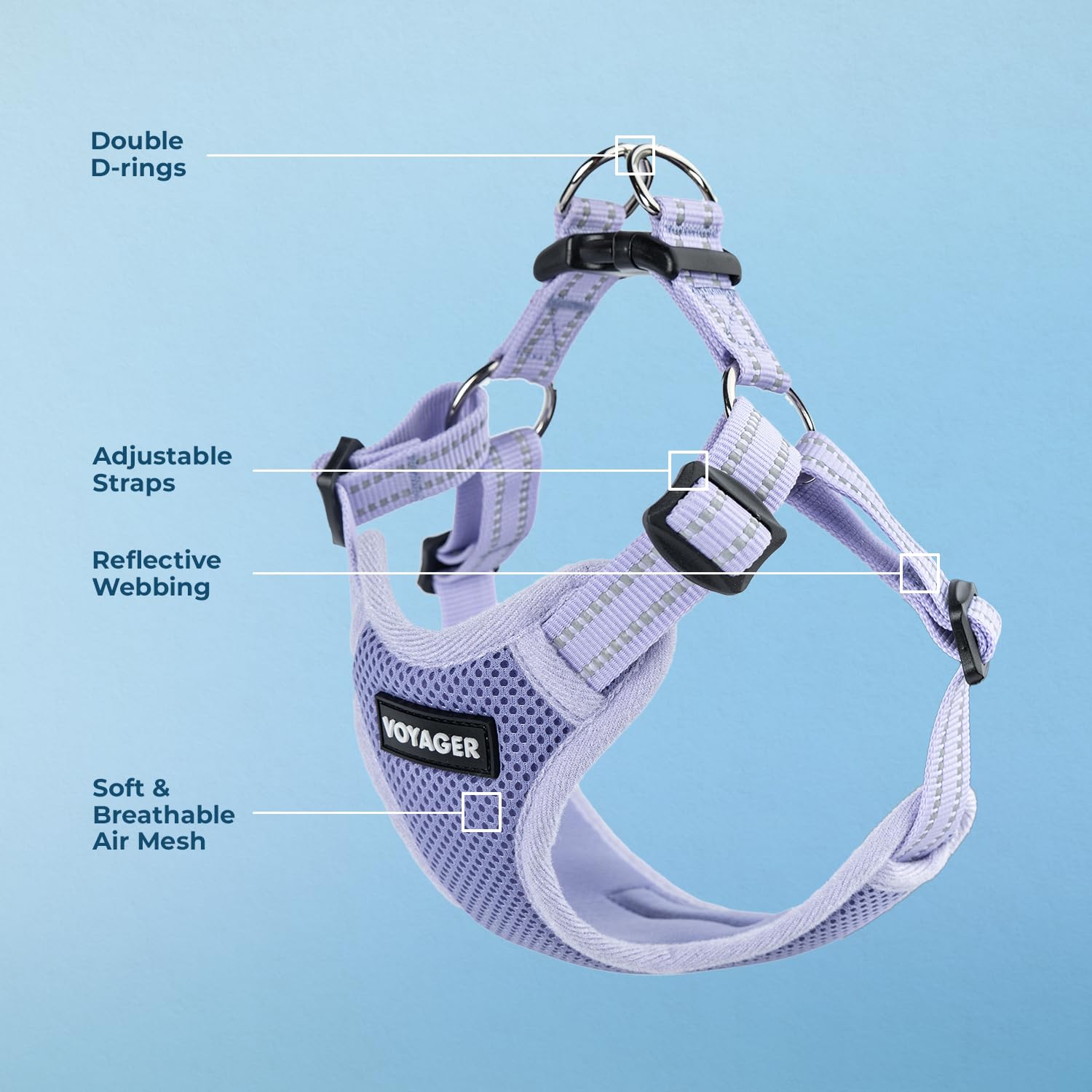 Best Pet Supplies clip rapide du Voyager pour fermeture sûre en secondes