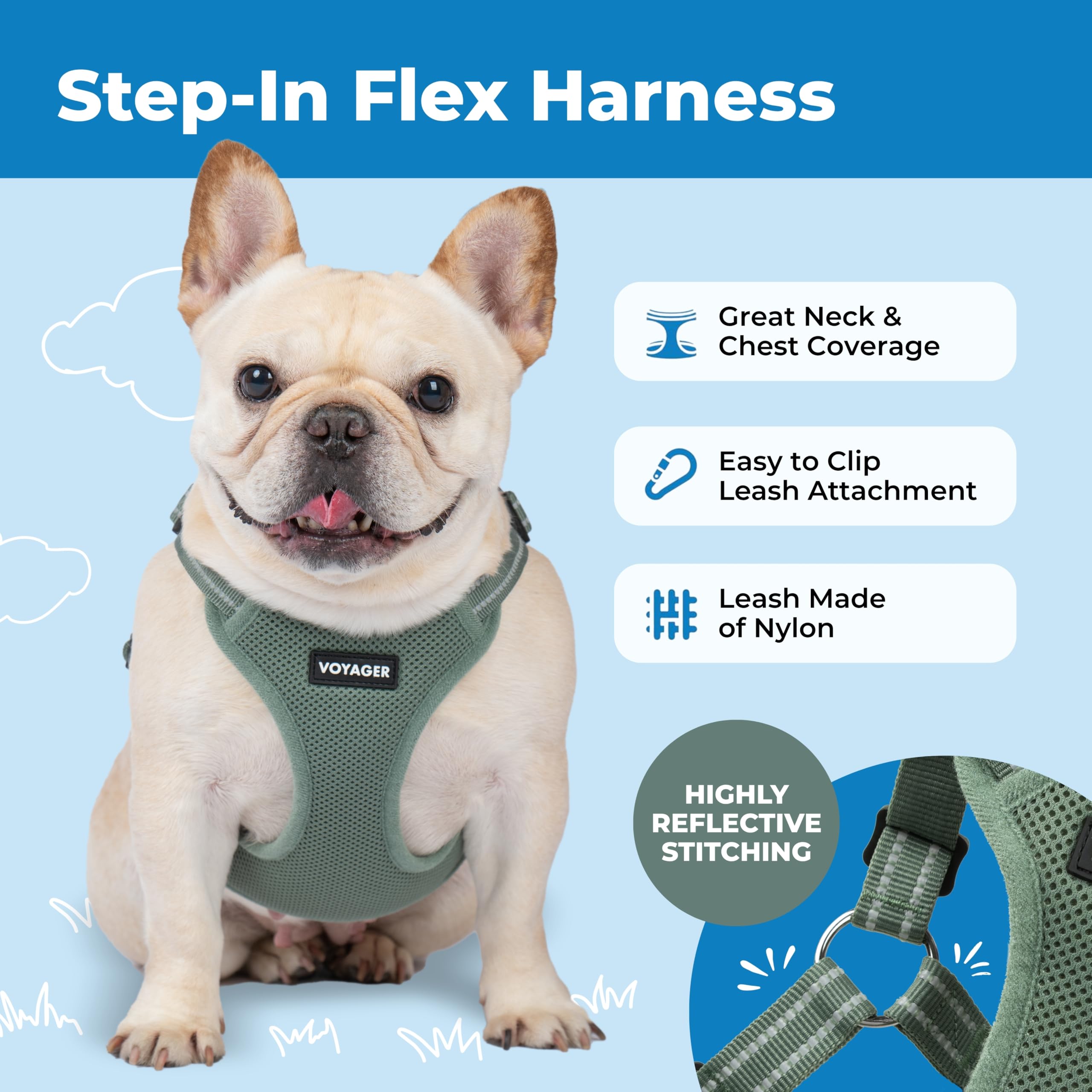 Best Pet Supplies harnais comparaison de taille pour choix précis