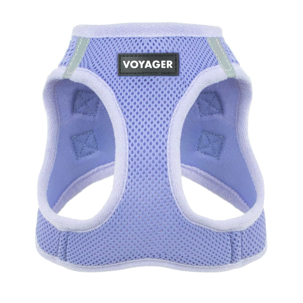 Best Pet Supplies harnais Voyager lavande face avant, confort instantané